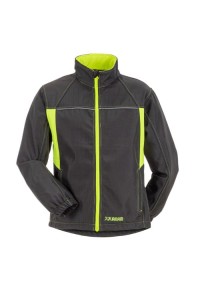 Kurtka softshell PLANAM BASALT NEON - antracytowy/żółty - M