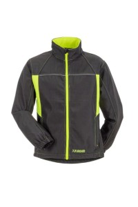 Kurtka softshell PLANAM BASALT NEON - antracytowy/żółty - XS