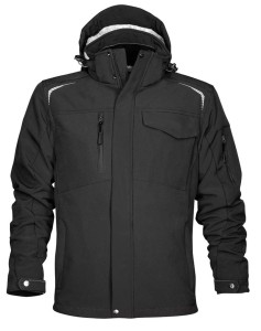 Kurtka softshell R8ED+ - czarny - M