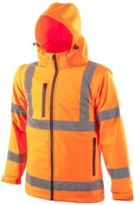 Kurtka softshell REF502 HI-VIZ - pomarańczowy - M