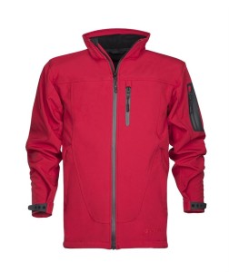 Kurtka softshell SPIRIT - czerwony - 176-182cm - XXXL