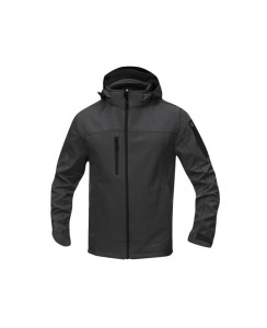 Kurtka softshell SPIRIT zimowa - czarny - M