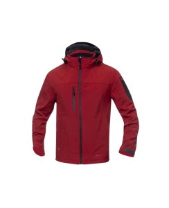 Kurtka softshell SPIRIT zimowa - czerwony - S