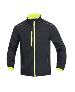 Kurtka softshell VISION męska - czarno-żółta - M