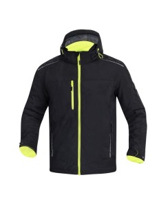 Kurtka softshell VISION zimowa - czarny-żółty - S