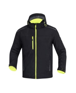 Kurtka softshell VISION zimowa - czarny-żółty - XXL