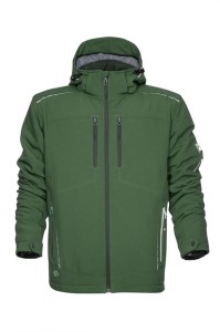 Kurtka softshell VISION zimowa - zielony - 4XL