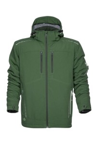 Kurtka softshell VISION zimowa - zielony - M