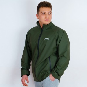 Kurtka wodoodporna PROS SPORTS RUNPRO model 723 - zielony - 52/M