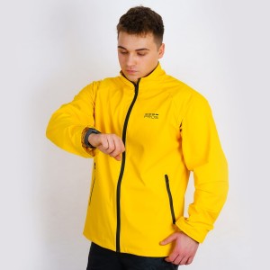 Kurtka wodoodporna PROS SPORTS RUNPRO model 723 - żółty - 48/XS