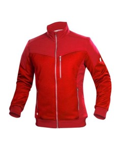 Kurtka zimowa HYBRID - czerwony - 4XL