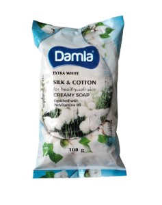Mydło DAMLA jedwab i bawełna z provit B5 - 100g