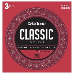 D'Addario EJ27N 3 Sets 3 komplety strun do gitary klasycznej