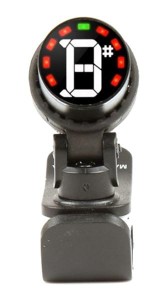 JEREMI A0 mini-tuner gitarowy czarny