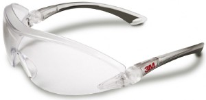 Okulary ochronne bezbarwne 3M 2840 - oprawka bezbarwna