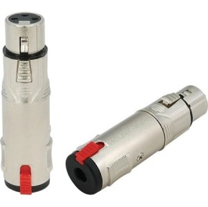 Roxtone RA3XFJF przejściówka XLR f wtyk duży jack stereo