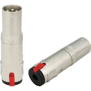 Roxtone RA3XMJF przejściówka XLR m duży jack stereo gniazdo