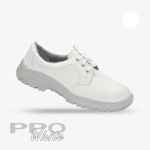 Półbuty 02 bez podnoska białe - 36