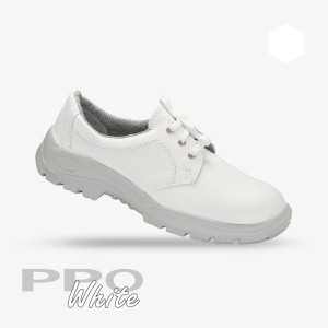Półbuty 02 bez podnoska białe - 44