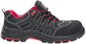 Półbuty FORELOW S1P - czarno-czerwony - 40