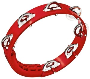 Meinl HTT8R tamburyno stal CZERWONE