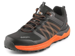 Półbuty softshell CXS SPORT - czarno-pomarańczowy - 39