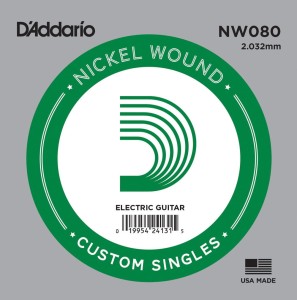 D'addario struna do gitary elektrycznej 080