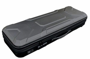 HB ABS Violin-Grey Futerał prostokątny na skrzypce z higrometrem