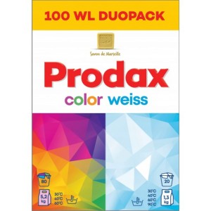 Proszek do prania PRODAX DUOPACK (5,2kg kolor + 1,3kg biały)