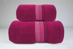 Ręcznik FROTEX OMBRE 50x90 - fuksja