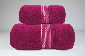 Ręcznik FROTEX OMBRE 70x140 - fuksja