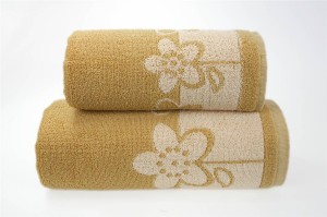 Ręcznik GRENO PALOMA 2 50x100 - morelowy