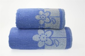 Ręcznik GRENO PALOMA 2 50x100 - niebieski