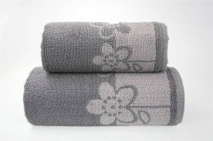 Ręcznik GRENO PALOMA 2 70x140 - popielaty