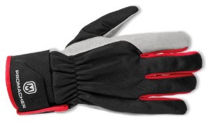 Rękawice CARPOS VELCRO grey/red (12 par) -  9