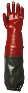 Rękawice chemiczne PVC EUROCHEM 3669 - 65cm - 09