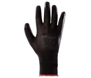 Rękawice COVENT BLACK kat. II - czarny - 8