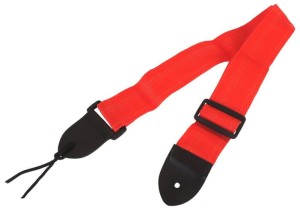 Presto PK-3-CH pasek do gitary akustycznej/elektrycznej CZERWONY