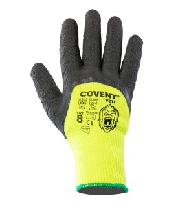 Rękawice COVENT YETI - żółty - 10