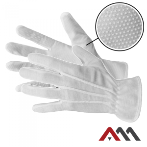 Rękawice mikronakrapiane ArtMas RMICROWHITE - 09