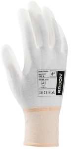 Rękawice PURE TOUCH - biały - 9