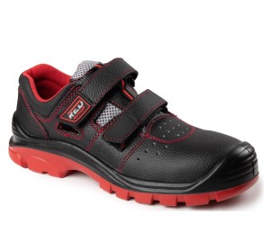 Sandały MAX-POPULAR RED O1 SRC - 37