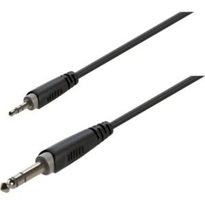Roxtone RACC280L1,5 kabel mały jack stereo duży jack stereo 1,5m