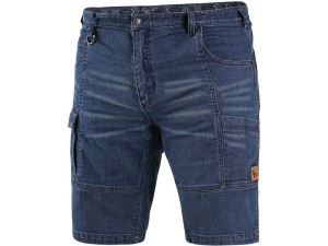Spodenki jeansowe CXS MURET męskie - granatowo-czarny - 56