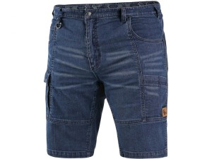 Spodenki jeansowe CXS MURET męskie - granatowo-czarny - 60