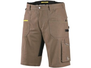 Spodenki krótkie CXS STRETCH męskie - beżowo-czarny - 64