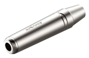 Roxtone RJ3FPP-NN gniazdo jack stereo 6.3mm Nickel