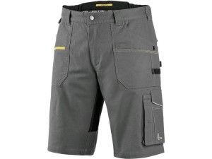 Spodenki krótkie CXS STRETCH męskie - szaro-czarny - 60