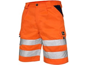 Spodenki NORWICH męskie ostrzegawcze - pomarańczowy - 50