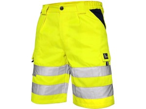 Spodenki NORWICH męskie ostrzegawcze - żółty - 50